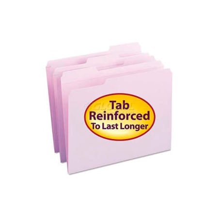 Smead FOLDER, 1/3 CUT, LTR, LV 12434